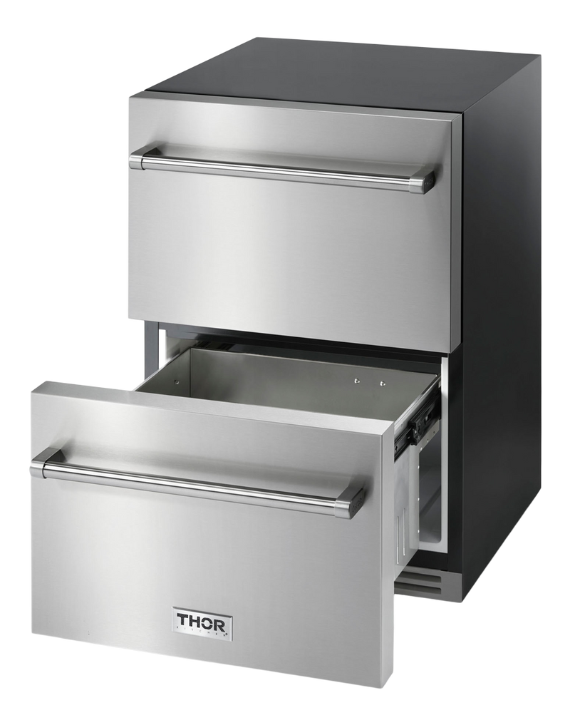 THOR Kitchen - 24 Inch Indoor Outdoor Refrigerator Drawer - TRF24U - IMG6