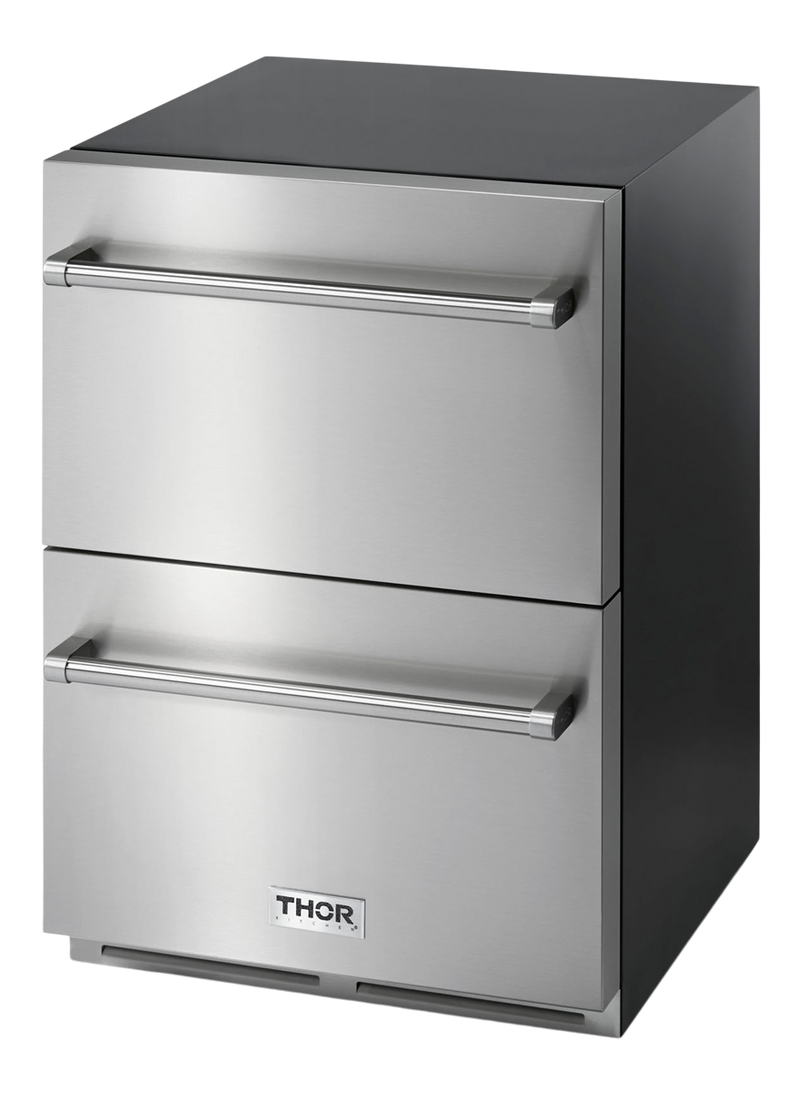 THOR Kitchen - 24 Inch Indoor Outdoor Refrigerator Drawer - TRF24U - IMG12