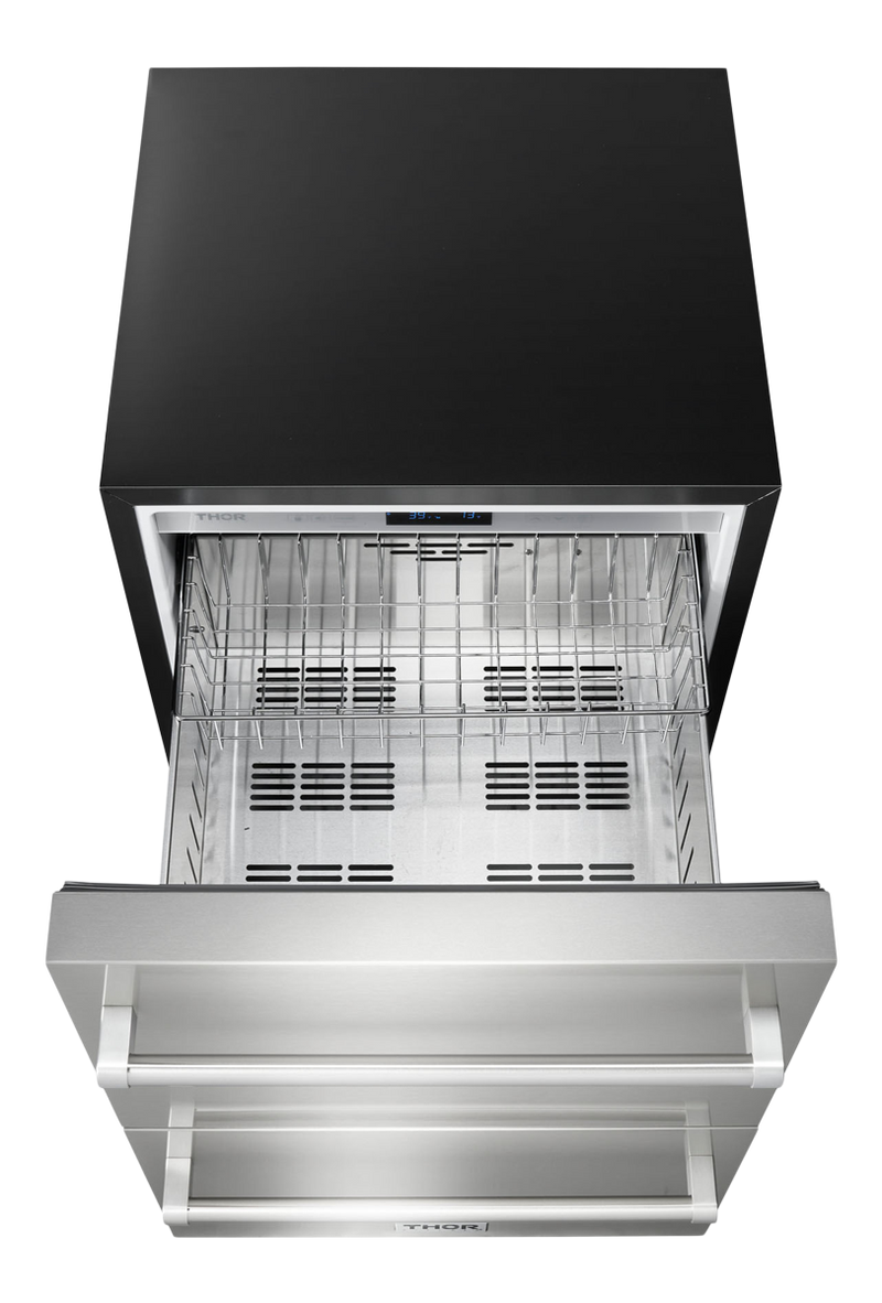 THOR Kitchen - 24 Inch Indoor Outdoor Refrigerator Drawer - TRF24U - IMG1