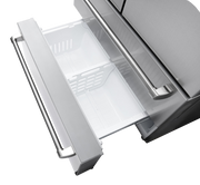 THOR Kitchen - 36 Inch Professional French Door Refrigerator with Freezer Drawers - TRF3602 - IMG1