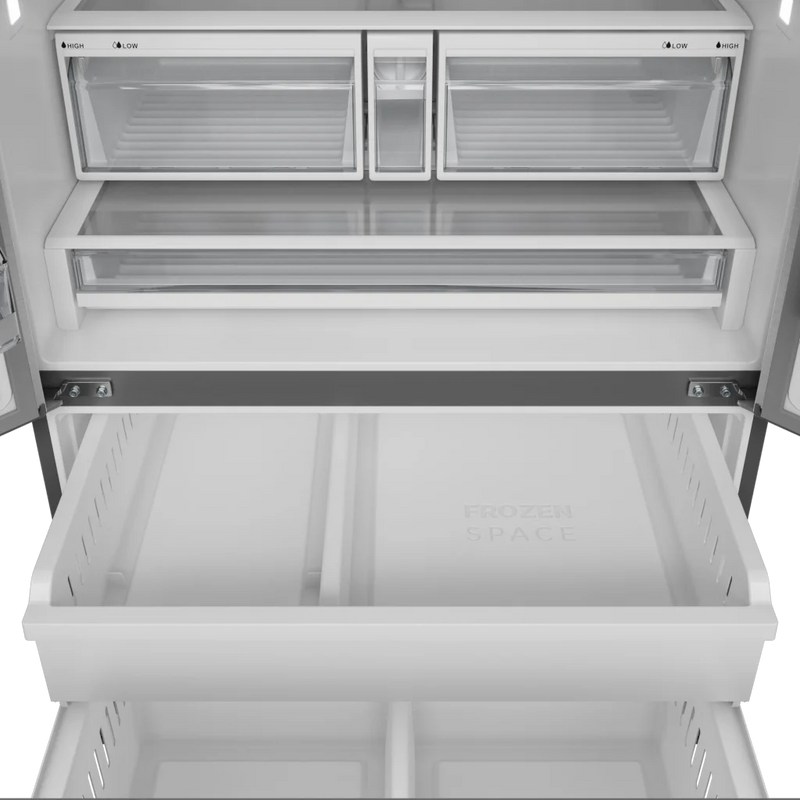 THOR Kitchen - 36-inch Professional French Door Refrigerator with Ice and Water Dispenser - TRF3628FFD - IMG3