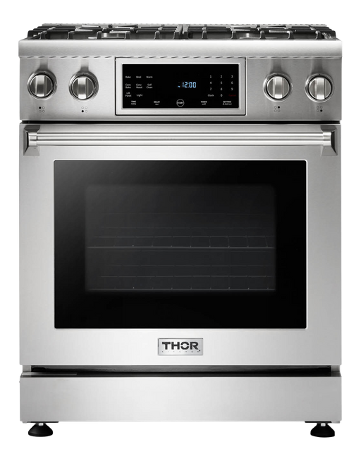 THOR Kitchen - 30-inch Tilt Panel Gas Range Professional - TRG3001 - IMG1