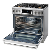 THOR Kitchen - 36-inch Tilt Panel Professional Liquid Propane Range - TRG3601LP - IMG4