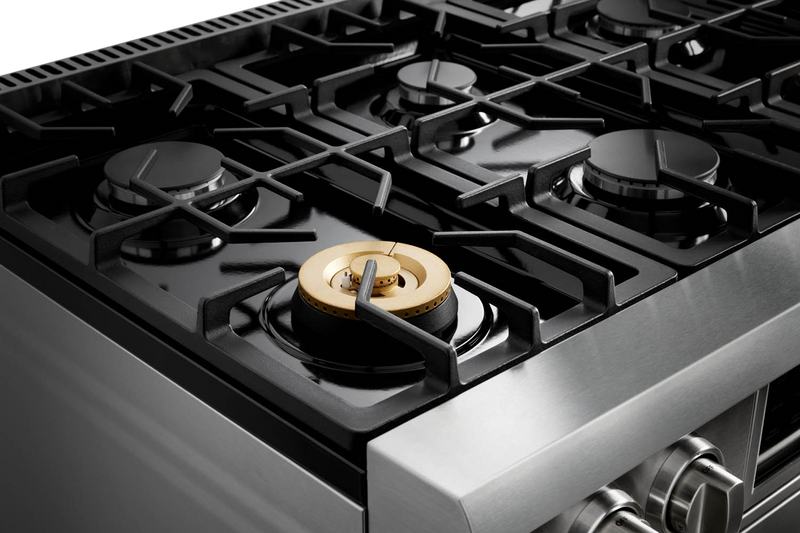 THOR Kitchen - 36-inch Tilt Panel Gas Range Professional - TRG3601 - IMG7