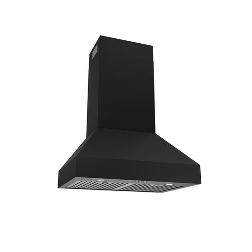 THOR Kitchen - 30" Professional Wall Mount Pyramid Range Hood in Black - TRH30PB - IMG2