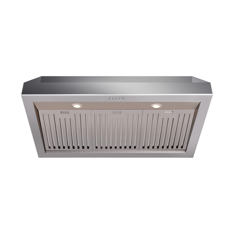 THOR Kitchen - 36 Inch Professional Range Hood, 11 Inches Tall in Stainless Steel - TRH3606