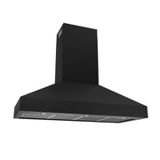 THOR Kitchen - 48" Professional Wall Mount Pyramid Range Hood in Black - TRH48PB - IMG4