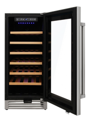 THOR Kitchen - 15-inch Single Zone Wine Cooler, 33 Wine Bottle Capacity - TWC1501 - IMG2