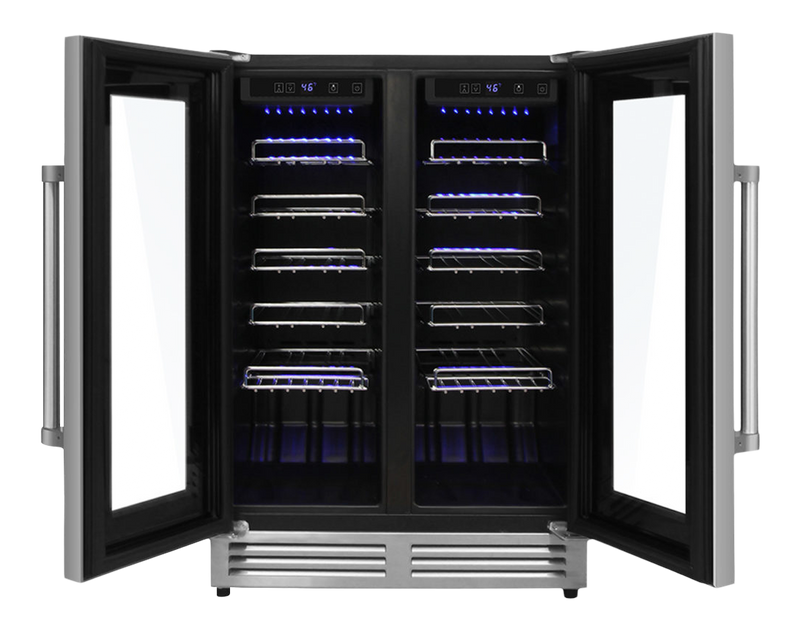 THOR Kitchen - 42 Bottle Dual Zone Built-in Wine Cooler - TWC2402 - IMG2