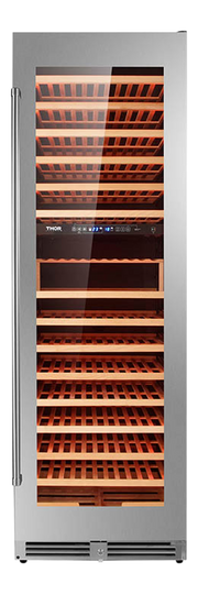 THOR Kitchen - 24 Inch Dual Zone Wine Cooler, 162 Wine Bottle Capacity - TWC2403DI - IMG7