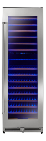 THOR Kitchen - 24 Inch Dual Zone Wine Cooler, 162 Wine Bottle Capacity - TWC2403DI - IMG1