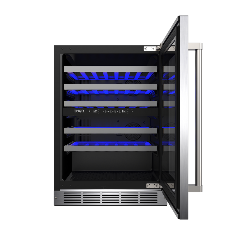 THOR Kitchen - 24-inch Undercounter Dual Zone Wine Cooler - TWC24UD - IMG3