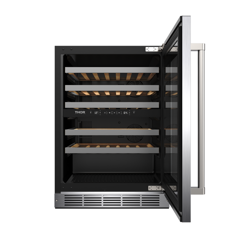THOR Kitchen - 24-inch Undercounter Dual Zone Wine Cooler - TWC24UD - IMG2