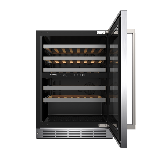 THOR Kitchen - 24-inch Undercounter Dual Zone Wine Cooler - TWC24UD - IMG2