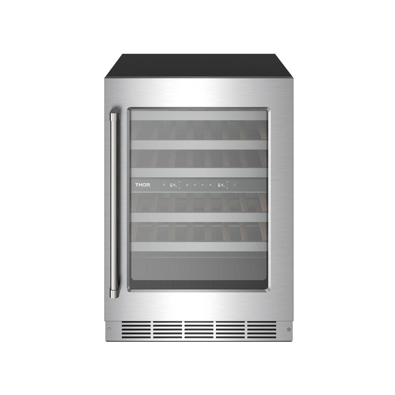 THOR Kitchen - 24-inch Undercounter Dual Zone Wine Cooler - TWC24UD - IMG1