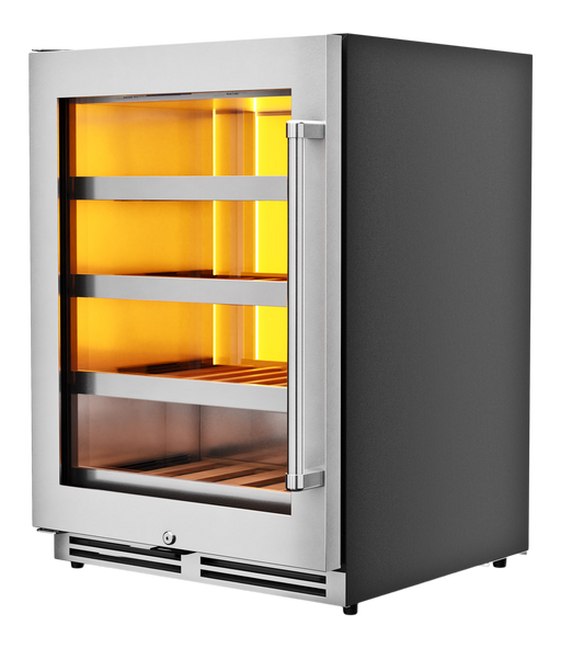 THOR Kitchen - 24-inch Single Zone Wine Cooler, Left Swing, 45 Wine Bottle Capacity - TWC24UL-LH - IMG2