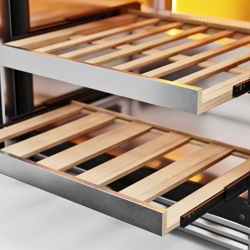 Thor Kitchen - 24" 45 Bottle Right Swing Wine Cooler with Backlight - TWC24UL-LH