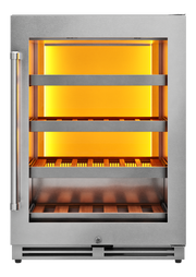 THOR Kitchen - 24-inch Single Zone Wine Cooler, 45 Wine Bottle Capacity - TWC24UL - IMG1