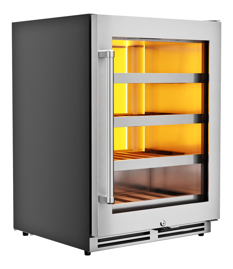 THOR Kitchen - 24-inch Single Zone Wine Cooler, 45 Wine Bottle Capacity - TWC24UL - IMG2