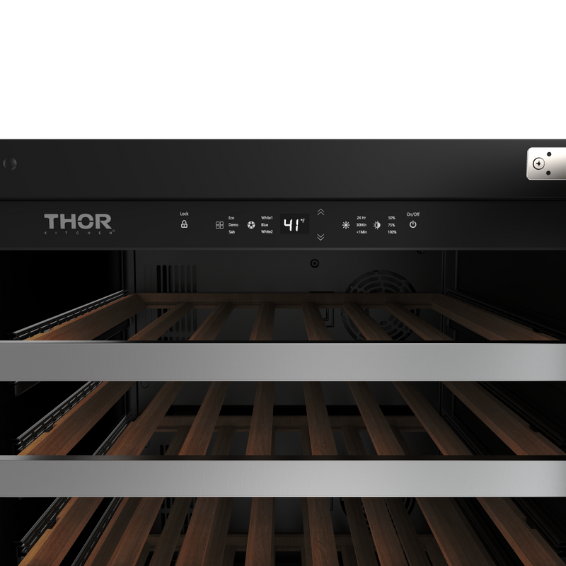 THOR Kitchen - 24-inch Single Zone Wine Cooler, 46 Wine Bottle Capacity - TWC24US - IMG10