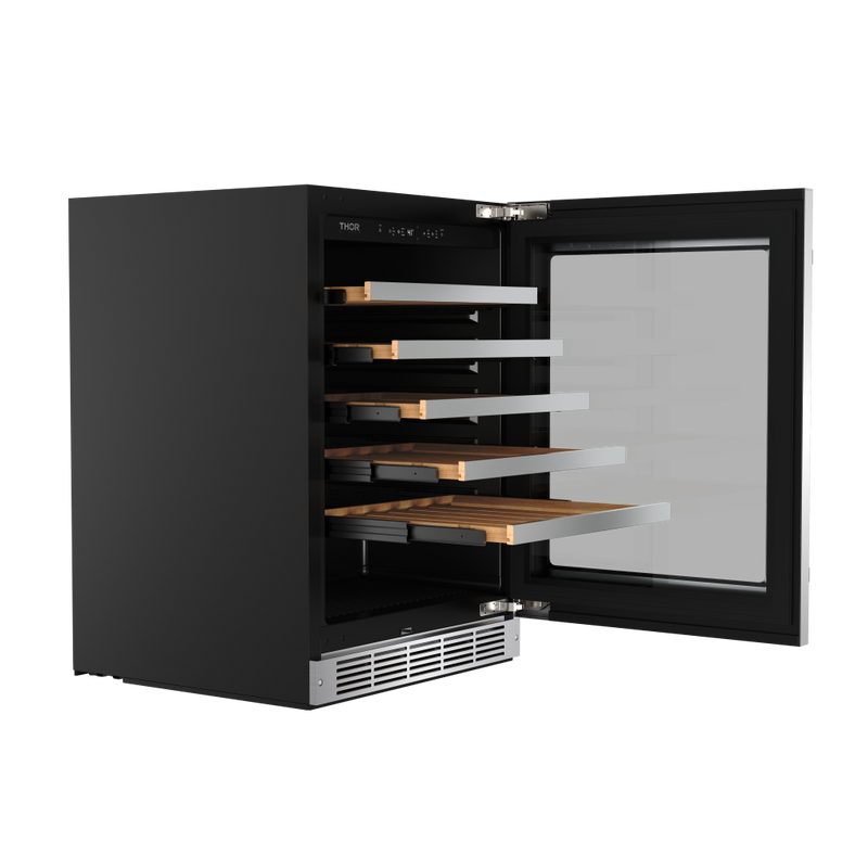 THOR Kitchen - 24-inch Single Zone Wine Cooler, 46 Wine Bottle Capacity - TWC24US - IMG4