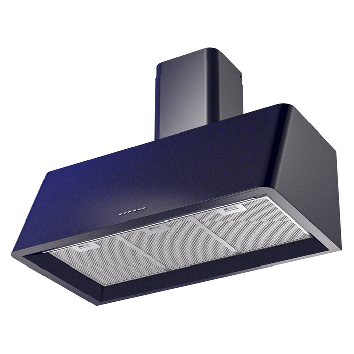 ILVE - Nostalgie II 36 inch Range Hood (Midnight Blue) -  USA - UAG36MB - IMG89