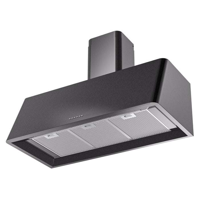 ILVE - Nostalgie II 40 inch Range Hood (Glossy Black) -  USA - UAG40BK - IMG3