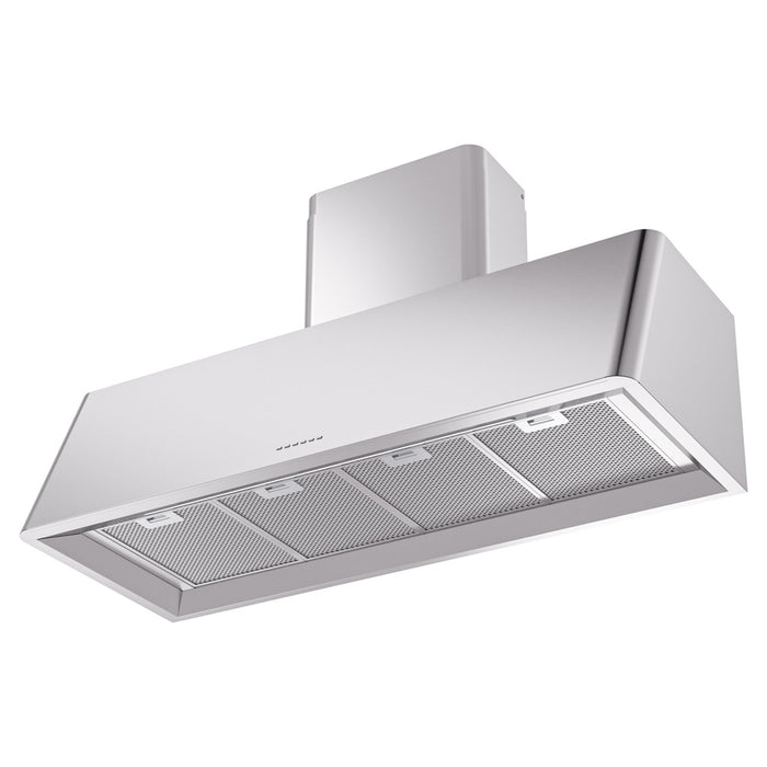 ILVE - Nostalgie II 48 inch Range Hood with 850 CFM, 3 Speed + Intensive, Front LED Light Bar (Stainless Steel) -  USA - UAG48SS - IMG26