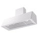 ILVE - Nostalgie II 48 inch Range Hood with 850 CFM, 3 Speed + Intensive, Front LED Light Bar (White) -  USA - UAG48WH - IMG33