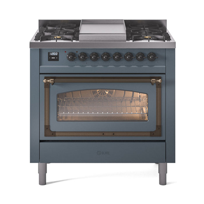 ILVE - Nostalgie II Dual Fuel Ranges - UN36FNMPAWB