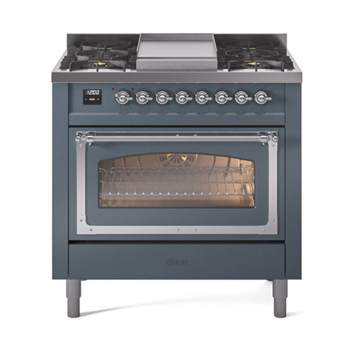 ILVE - Nostalgie II Dual Fuel Ranges - UN36FNMPAWB