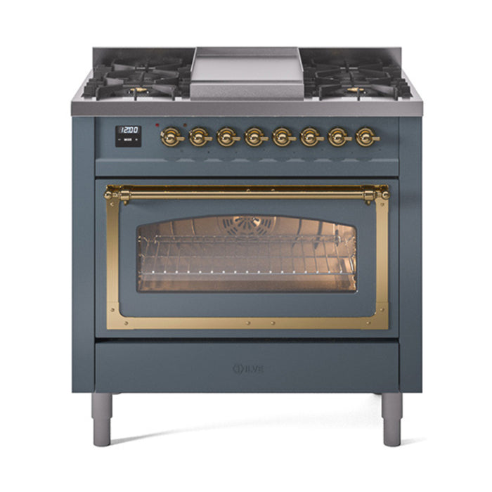 ILVE - Nostalgie II Dual Fuel Ranges - UN36FNMPAWB
