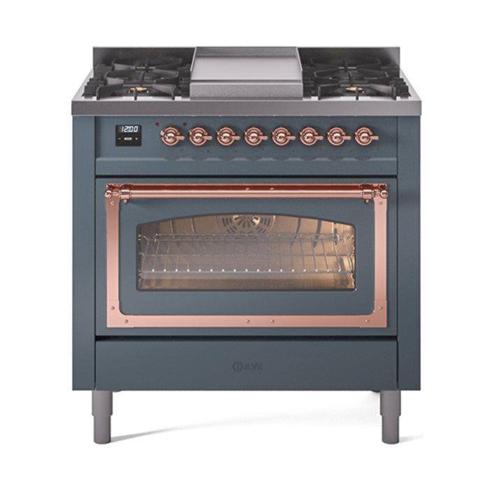 ILVE - Nostalgie II Dual Fuel Ranges - UN36FNMPAWB