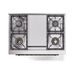 ILVE - Nostalgie II Dual Fuel Ranges - UN36FNMPBKB - IMG123
