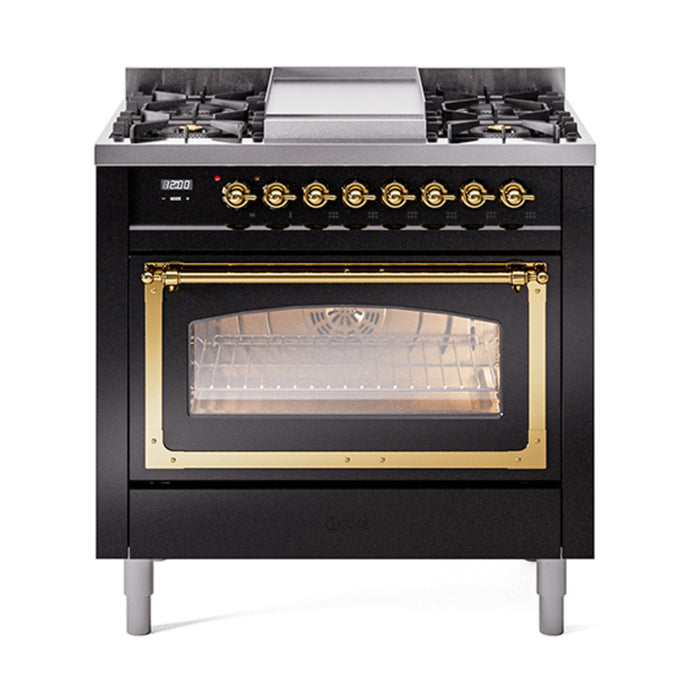 ILVE - Nostalgie II Dual Fuel Ranges - UN36FNMPAWB