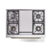 ILVE - Nostalgie II Dual Fuel Ranges - UN36FNMPBKG - IMG105