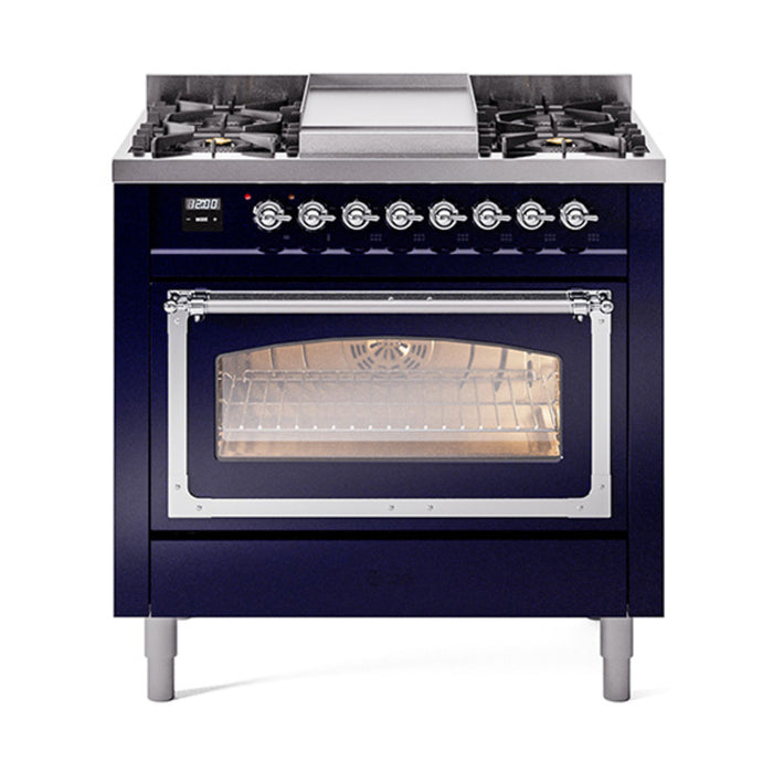 ILVE - Nostalgie II Dual Fuel Ranges - UN36FNMPAWB