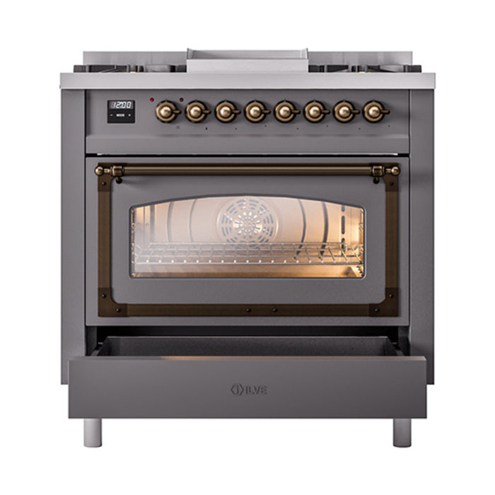 ILVE - Nostalgie II Dual Fuel Ranges - UN36FNMPMGBLP - IMG62