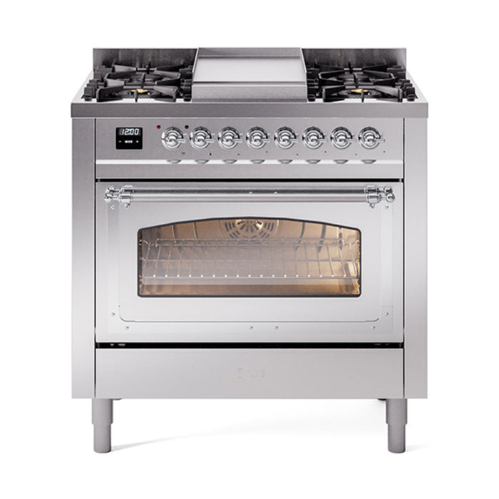 ILVE - Nostalgie II Dual Fuel Ranges - UN36FNMPAWB