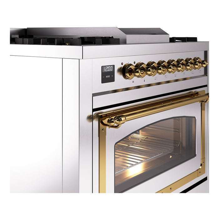ILVE - Nostalgie II Dual Fuel Ranges - UN36FNMPSSGLP - IMG58