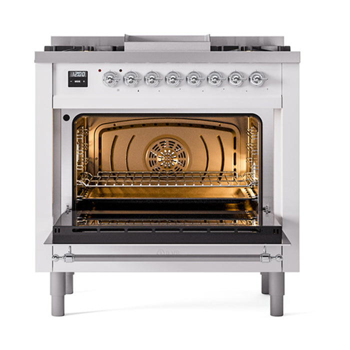 ILVE - Nostalgie II Dual Fuel Ranges - UN36FNMPWHCLP - IMG92