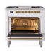 ILVE - Nostalgie II Dual Fuel Ranges - UN36FNMPWHG - IMG131