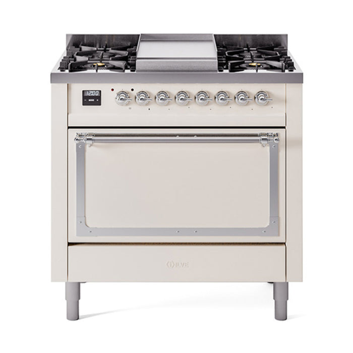 ILVE - Nostalgie II Dual Fuel Ranges - UN36FNMPAWB