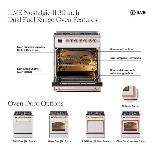 ILVE - Nostalgie II Dual Fuel Ranges - UN36FQNMPAWGLP - IMG2