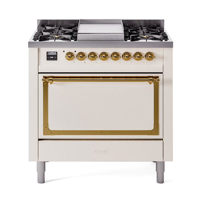 ILVE - Nostalgie II Dual Fuel Ranges - UN36FNMPAWB