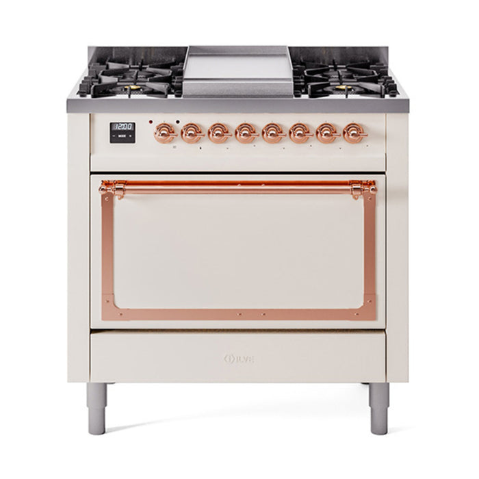 ILVE - Nostalgie II Dual Fuel Ranges - UN36FNMPAWB