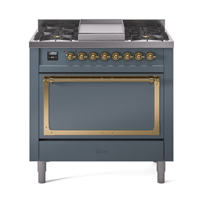 ILVE - Nostalgie II Dual Fuel Ranges - UN36FNMPAWB