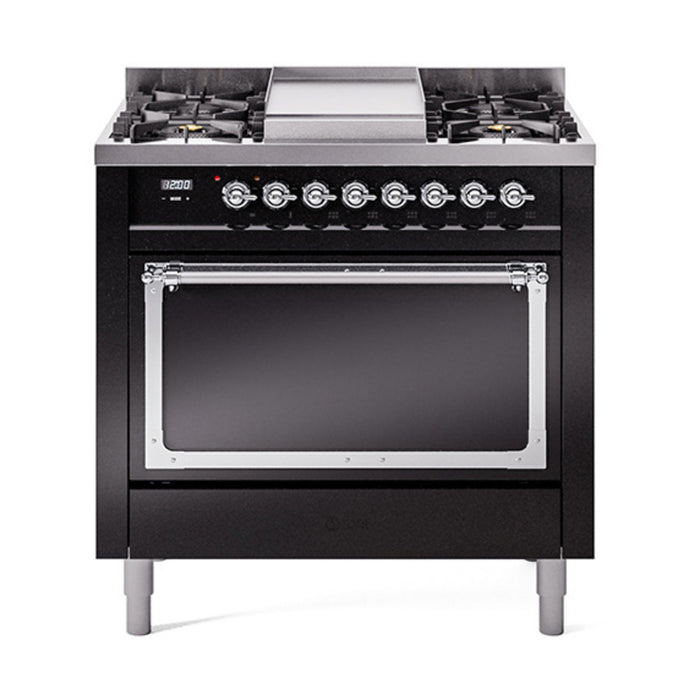 ILVE - Nostalgie II Dual Fuel Ranges - UN36FNMPAWB