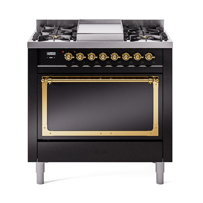 ILVE - Nostalgie II Dual Fuel Ranges - UN36FQNMPBKG - IMG110