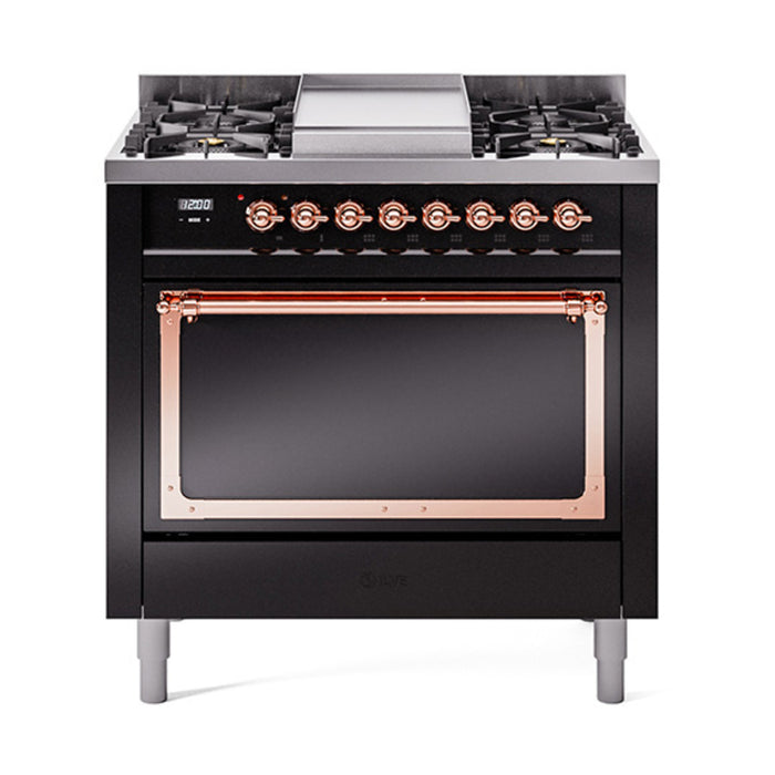 ILVE - Nostalgie II Dual Fuel Ranges - UN36FQNMPBKPLP - IMG85